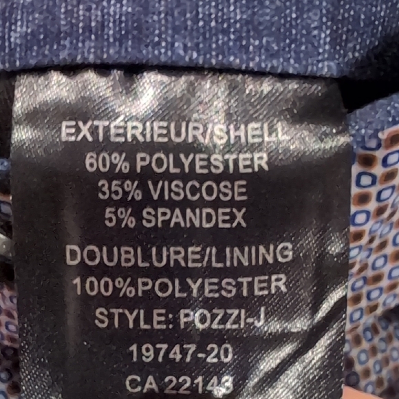 Bosco Uomo Blue Blazer - Picture 6 of 7